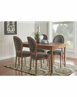 Wholesale 🥰 Linon Furniture Linon Avalon Charcoal Oval Back Chair Home Accent Chairs 🔔 -Linon Furniture Store 3050011559 RLLZ 2