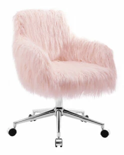 Discount 😍 Linon Furniture Linon Fiona Chrome Base Office Chair Home Office Chairs 🧨