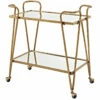 Budget π Linon Furniture Linon Gold Mid-Century Bar Cart Home Bar Carts & Accessories π 2 Budget π Linon Furniture Linon Gold Mid-Century Bar Cart Home Bar Carts & Accessories π -Linon Furniture Store 3050011576 RLLZ 1