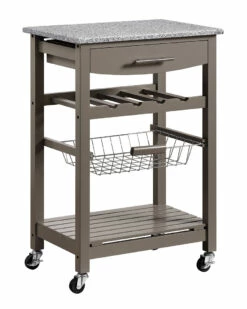 Cheapest 👍 Linon Furniture Linon Kitchen Island Granite Top Home Sideboards & Credenzas 😉