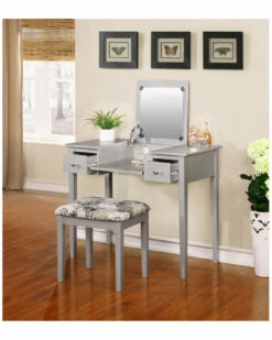 Hot Sale π€© Linon Furniture Linon Silver Butterfly Vanity Set Home Nightstands π 5 Hot Sale π€© Linon Furniture Linon Silver Butterfly Vanity Set Home Nightstands π -Linon Furniture Store 3050020449 RLLZ 2