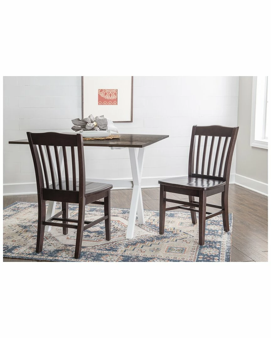 Outlet π Linon Furniture Linon Bramwell Brown Dining Chairs Set Of 2 Home Dining Chairs & Stools β 7 Outlet π Linon Furniture Linon Bramwell Brown Dining Chairs Set Of 2 Home Dining Chairs & Stools β - Image 5