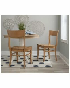 Hot Sale ✔️ Linon Furniture Linon Chandler Natural Side Chairs Set Of 2 Home Dining Chairs & Stools 🛒 -Linon Furniture Store 3050022820 RLLZ 5