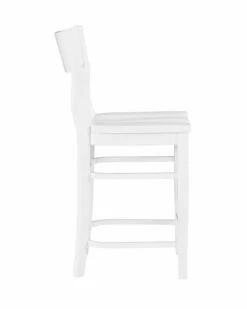 Best deal 🛒 Linon Furniture Linon Chandler White Counter Stools Set Of 2 Home Dining Chairs & Stools 🎉 -Linon Furniture Store 3050022822 RLLZ 3