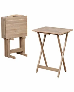 Hot Sale π₯° Linon Furniture Linon Tray Table Set Home End & Side Tables π