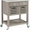 Discount π Linon Furniture Linon Robbin Gray Wood Kitchen Cart Home Bar Carts & Accessories βοΈ 1 Discount π Linon Furniture Linon Robbin Gray Wood Kitchen Cart Home Bar Carts & Accessories βοΈ -Linon Furniture Store 3050090402 RLLZ 1