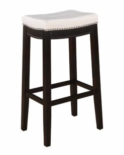 Wholesale ⌛ Linon Furniture Linon Claridge Patches Bar Stool Home Dining Chairs & Stools 🎉