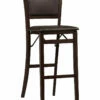 Hot Sale 👏 Linon Furniture Linon Keira Pad Back Folding Bar Stool Home Dining Chairs & Stools ❤️ -Linon Furniture Store 3050102436 RLLZ 1