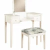 Cheapest 😍 Linon Furniture Linon White Butterfly Vanity And Stool Home 👗 Dressers & Armoires 👍