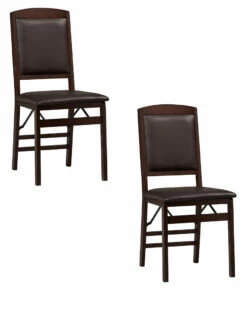 Top 10 ✨ Linon Furniture Linon Set Of 2 Triena Folding Chairs Home Dining Chairs & Stools 🛒