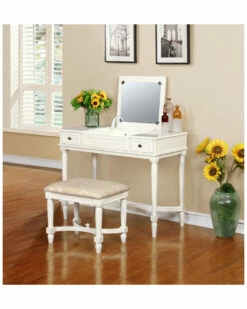 Flash Sale π Linon Furniture Linon Cyndi Vanity Set Home Nightstands βοΈ 5 Flash Sale π Linon Furniture Linon Cyndi Vanity Set Home Nightstands βοΈ -Linon Furniture Store 3050226797 RLLZ 2