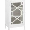 Deals ✨ Linon Furniture Linon Fetti White Small Cabinet Home 👗 Dressers & Armoires 👏 -Linon Furniture Store 3050226801 RLLZ 1