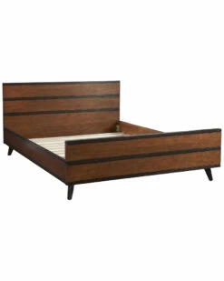 Best deal 💯 Linon Furniture Linon Wood Platform Mid Century Bed Home Beds & Headboards 🎁