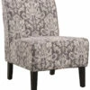 Best deal 🔔 Linon Furniture Linon Bella Gray Damask Accent Chair Home Accent Chairs 🎉 -Linon Furniture Store 3050258800 RLLZ 1