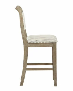 Flash Sale 🔥 Linon Furniture Linon Emmy Grey Counter Stool Home Dining Chairs & Stools ⭐ -Linon Furniture Store 3050297336 RLLZ 3