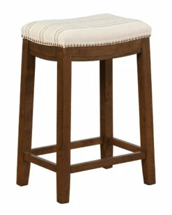 Brand new 💯 Linon Furniture Linon Claridge Natural Bar Stool Home Dining Chairs & Stools 🧨