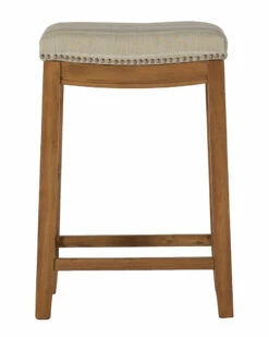 Discount 💯 Linon Furniture Linon Claridge Rustic Striped Bar Stool Home Dining Chairs & Stools ⭐ -Linon Furniture Store 3050297351 RLLZ 3