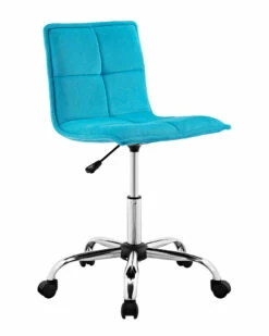 Brand new 😉 Linon Furniture Linon Bristol Blue Office Chair Home Office Chairs ⌛