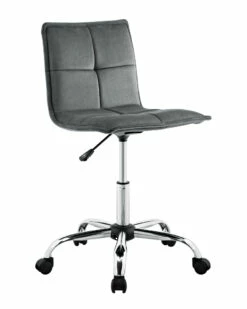 Deals ✔️ Linon Furniture Linon Bristol Grey Office Chair Home Office Chairs 👍