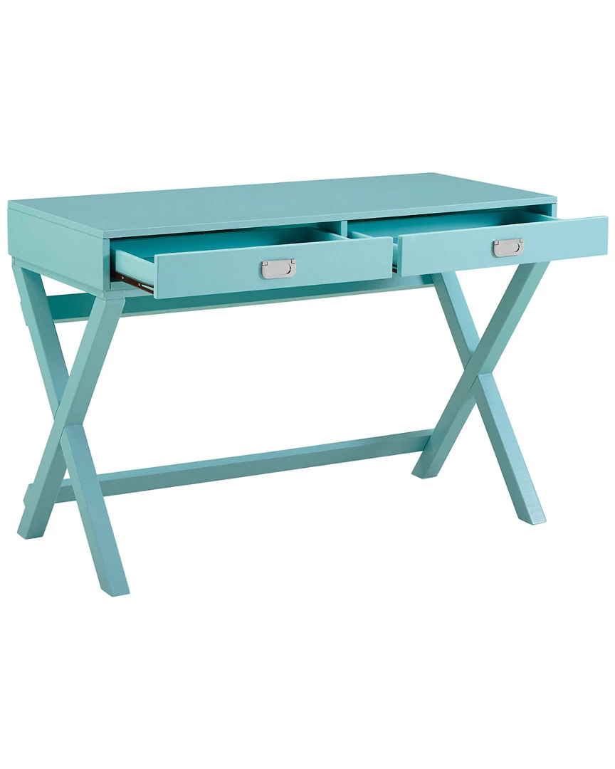 Flash Sale π Linon Furniture Linon Peggy Blue Writing Desk Home Desks & Storage π 4 Flash Sale π Linon Furniture Linon Peggy Blue Writing Desk Home Desks & Storage π - Image 2