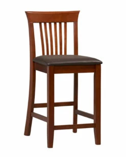 Promo ✔️ Linon Furniture Linon Triena Collection Craftsman Counter Stool Home Dining Chairs & Stools ✨