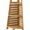 Deals 🎉 Linon Furniture Linon Bracken Bamboo Corner Shelf Home Bookcases & Shelving 🤩