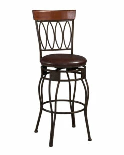Cheap 👏 Linon Furniture Linon Four Oval Back Stool Home Dining Chairs & Stools 🎁