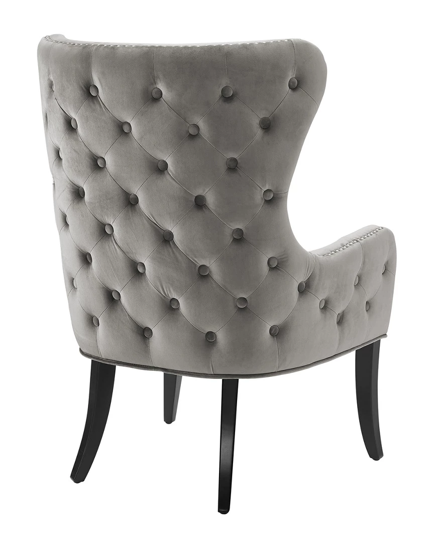 Cheapest π Linon Furniture Linon Salem Dark Gray Round Back Chair Home Accent Chairs β¨ 5 Cheapest π Linon Furniture Linon Salem Dark Gray Round Back Chair Home Accent Chairs β¨ - Image 3
