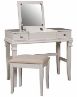 Budget 🎁 Linon Furniture Linon Angela Vanity Set Home Nightstands 🛒