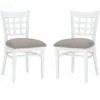 Best Pirce 🌟 Linon Furniture Linon Lola Upholstered Side Chairs Set Of 2 Home Dining Chairs & Stools 🧨 -Linon Furniture Store 3050530791 RLLZ 1