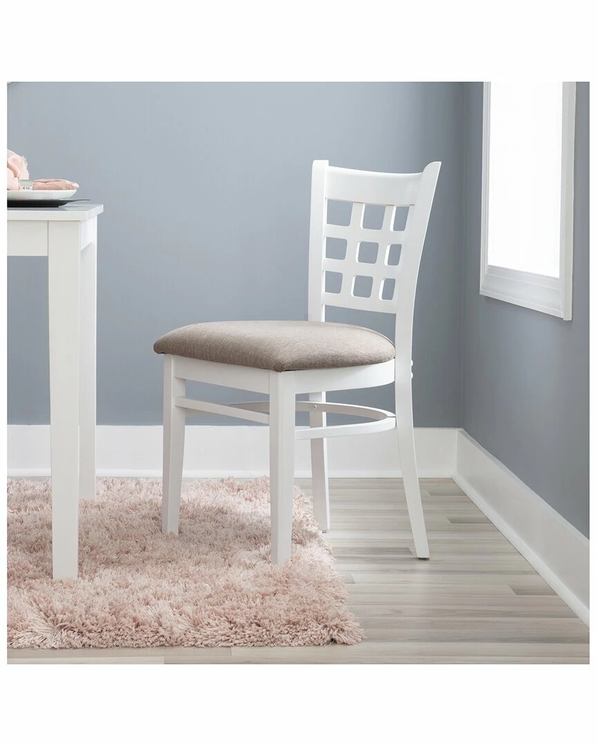 Best Pirce π Linon Furniture Linon Lola Upholstered Side Chairs Set Of 2 Home Dining Chairs & Stools 𧨠7 Best Pirce π Linon Furniture Linon Lola Upholstered Side Chairs Set Of 2 Home Dining Chairs & Stools 𧨠- Image 5