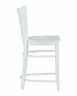 Best deal 🔔 Linon Furniture Linon Lola White Counter Stools Set Of 2 Home Dining Chairs & Stools ⭐ -Linon Furniture Store 3050558988 RLLZ 3