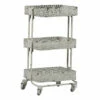 Hot Sale π Linon Furniture Linon Cream Metal Three Tier Cart Home Bookcases & Shelving 𧨠1 Hot Sale π Linon Furniture Linon Cream Metal Three Tier Cart Home Bookcases & Shelving 𧨠-Linon Furniture Store 3050579580 RLLZ 1