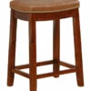 Flash Sale ⌛ Linon Furniture Linon Claridge Cognac Counter Stool Home Dining Chairs & Stools 🔔 -Linon Furniture Store 3050588722 RLLZ 1