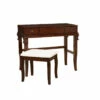 Best deal 🧨 Linon Furniture Linon Angela Walnut Vanity Set Home Nightstands 🎁