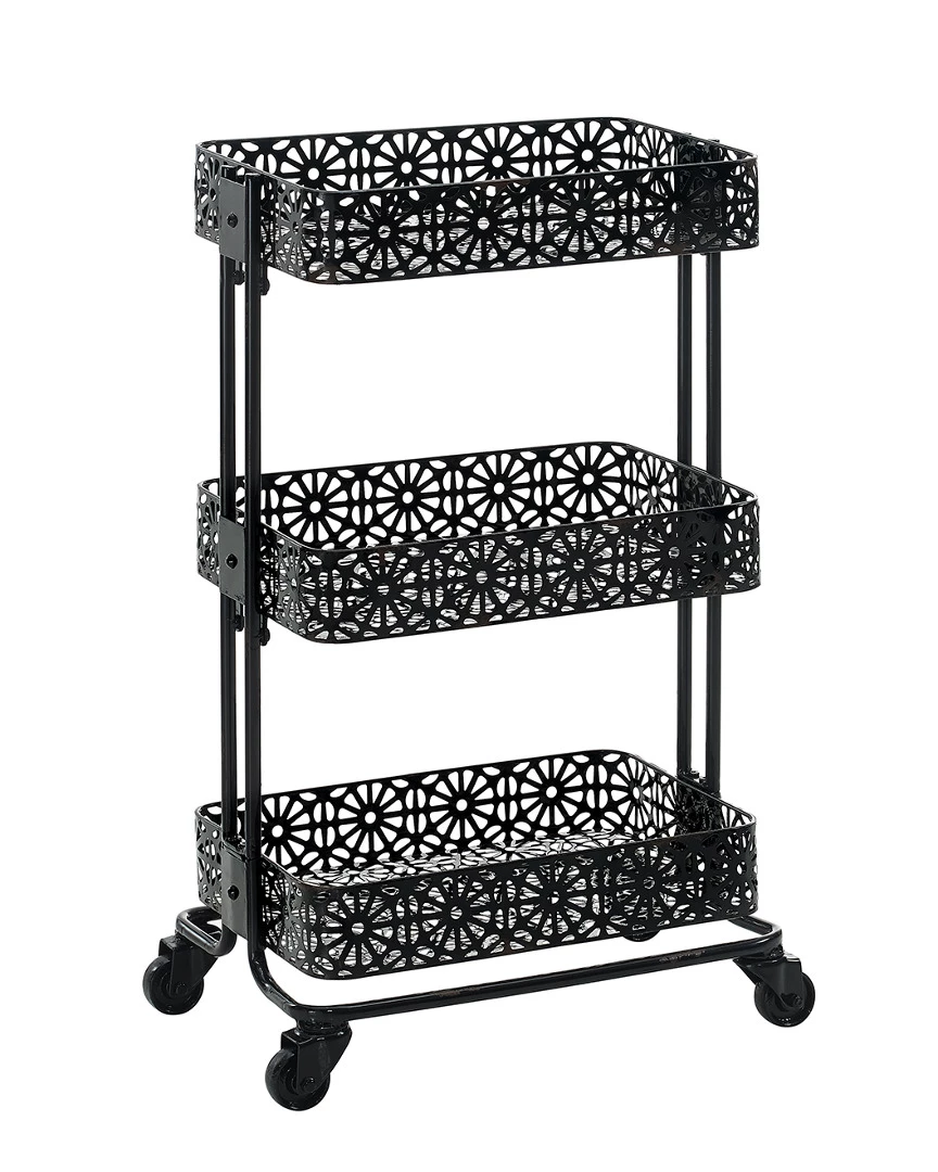 Deals βοΈ Linon Furniture Linon Black Metal Three Tier Cart Home Bar Carts & Accessories π 3 Deals βοΈ Linon Furniture Linon Black Metal Three Tier Cart Home Bar Carts & Accessories π