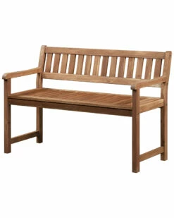 Hot Sale 👍 Linon Furniture Linon Catalan Bench - Teak Finish Home Bookcases & Shelving ✔️