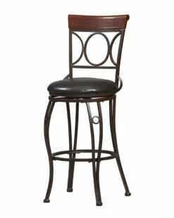 Wholesale ✨ Linon Furniture Linon Circles Back Bar Stool Home Dining Chairs & Stools ❤️