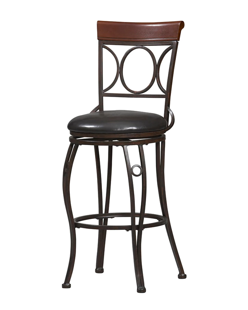 Wholesale ✨ Linon Furniture Linon Circles Back Bar Stool Home Dining Chairs & Stools ❤️ 3 Wholesale ✨ Linon Furniture Linon Circles Back Bar Stool Home Dining Chairs & Stools ❤️