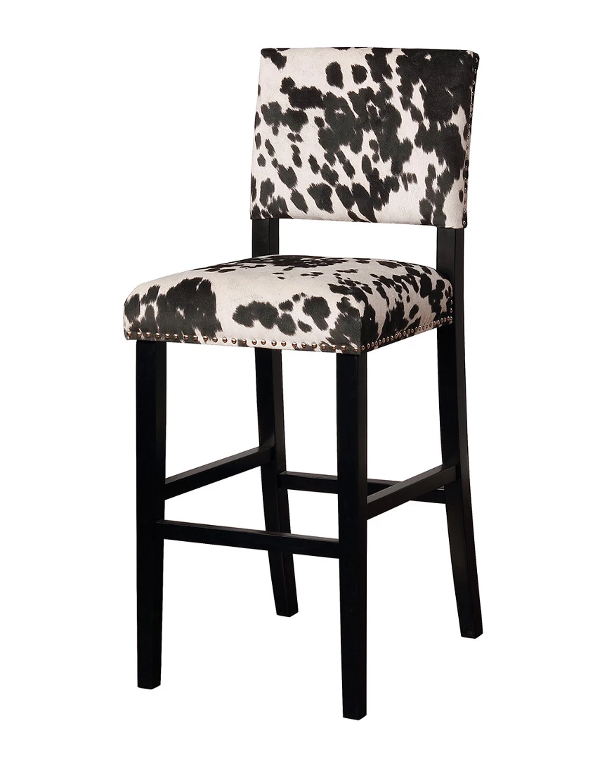 Brand new π Linon Furniture Linon Clayton Black Cow Print Bar Stool Home Dining Chairs & Stools π 3 Brand new π Linon Furniture Linon Clayton Black Cow Print Bar Stool Home Dining Chairs & Stools π