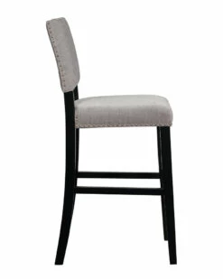 Wholesale π Linon Furniture Linon Clayton Dark Gray Washed Velvet Bar Stool Home Dining Chairs & Stools π₯ 7 Wholesale π Linon Furniture Linon Clayton Dark Gray Washed Velvet Bar Stool Home Dining Chairs & Stools π₯ -Linon Furniture Store 3050634768 RLLZ 3