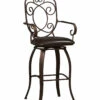 Best Pirce ✨ Linon Furniture Linon Crested Back Bar Stool Home Dining Chairs & Stools 🎉