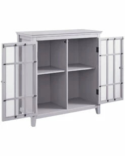 Buy β Linon Furniture Linon Leslie Gray Double Door Cabinet Home Bookcases & Shelving π€© 7 Buy β Linon Furniture Linon Leslie Gray Double Door Cabinet Home Bookcases & Shelving π€© -Linon Furniture Store 3050634808 RLLZ 3