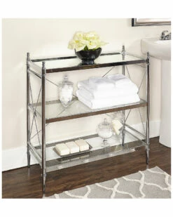 Discount π Linon Furniture Linon Pinnacle Chrome And Glass Floor Console Home TV Stands & Consoles π 5 Discount π Linon Furniture Linon Pinnacle Chrome And Glass Floor Console Home TV Stands & Consoles π -Linon Furniture Store 3050634837 RLLZ 2
