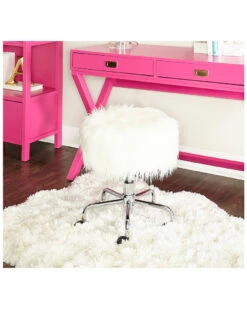 Budget π Linon Furniture Linon Tillie White Faux Fur Stool Home Dining Chairs & Stools π 5 Budget π Linon Furniture Linon Tillie White Faux Fur Stool Home Dining Chairs & Stools π -Linon Furniture Store 3050634866 RLLZ 2