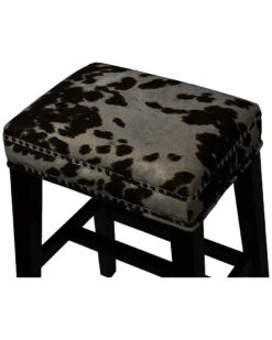 Budget 🌟 Linon Furniture Linon Walt Brown Cow Print Counter Stool Home Dining Chairs & Stools 🥰 -Linon Furniture Store 3050634883 RLLZ 3