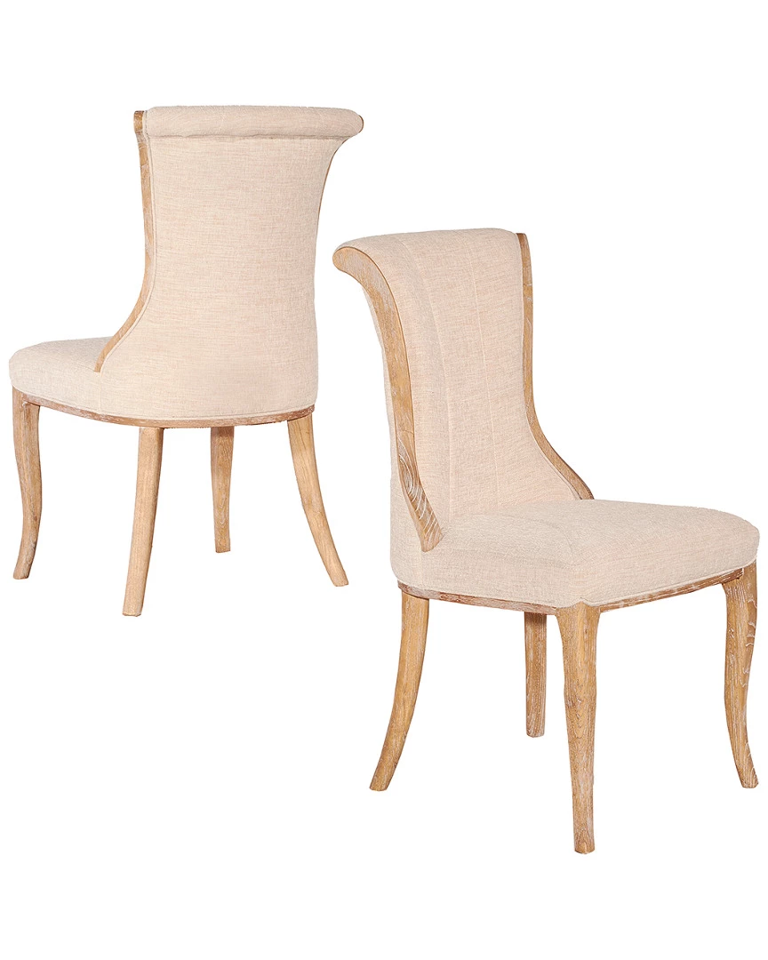 Brand new π Linon Furniture Linon Sheffield Linen Flared Back Chair Home Dining Chairs & Stools β 5 Brand new π Linon Furniture Linon Sheffield Linen Flared Back Chair Home Dining Chairs & Stools β - Image 3