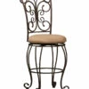 Best deal 🎉 Linon Furniture Linon Gathered Back Counter Stool Home Dining Chairs & Stools 👏 -Linon Furniture Store 3050712446 RLLZ 1