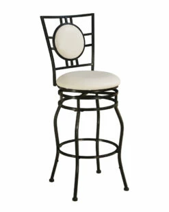 Coupon 💯 Linon Furniture Linon Townsend Adjustable Stool Home Dining Chairs & Stools 🎁