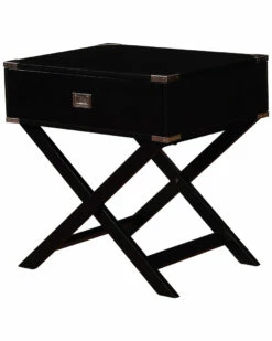 Brand new π€© Linon Furniture Linon Peggy X Base Black Accent Table Home End & Side Tables π